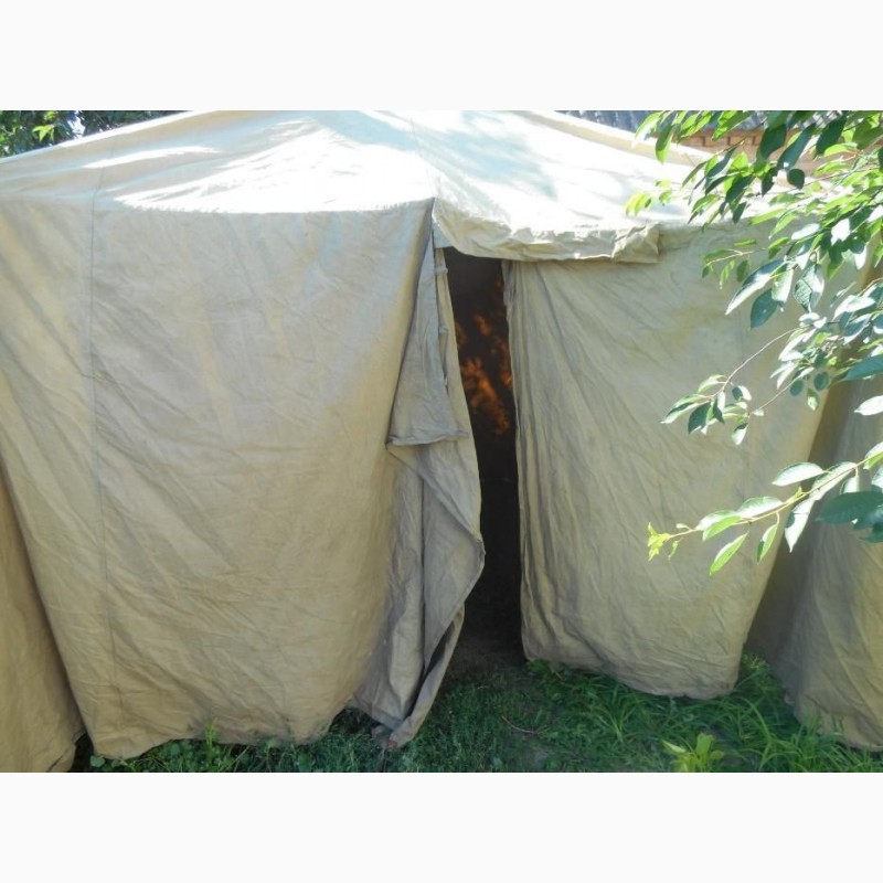 Фото 19. Палатка военная, тент, брезент для применения в строительстве и для других целей