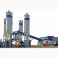 Стационарный бетонный завод SEMIX S 120 (120 м3/час) Турция