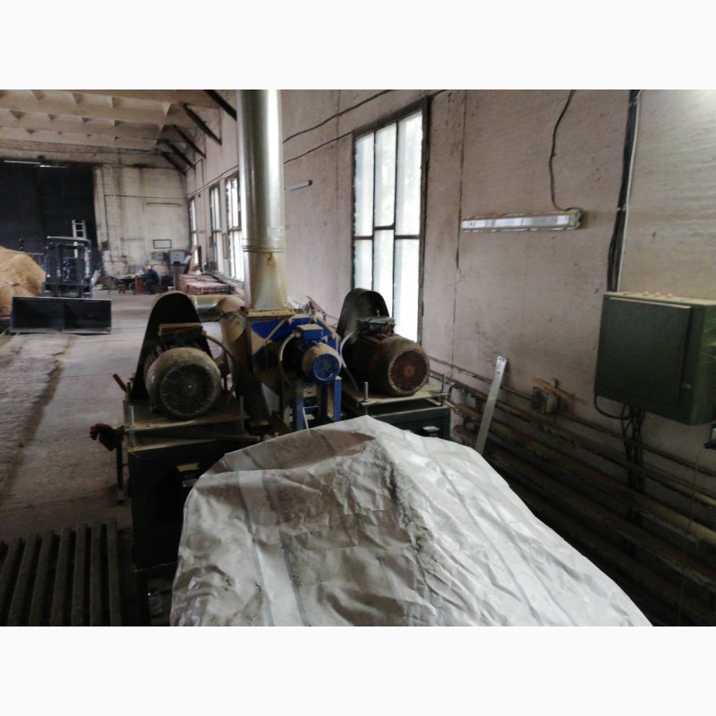 Фото 7. Оборудование для производства брикетов из сельскохозяйственных и древесных отходов