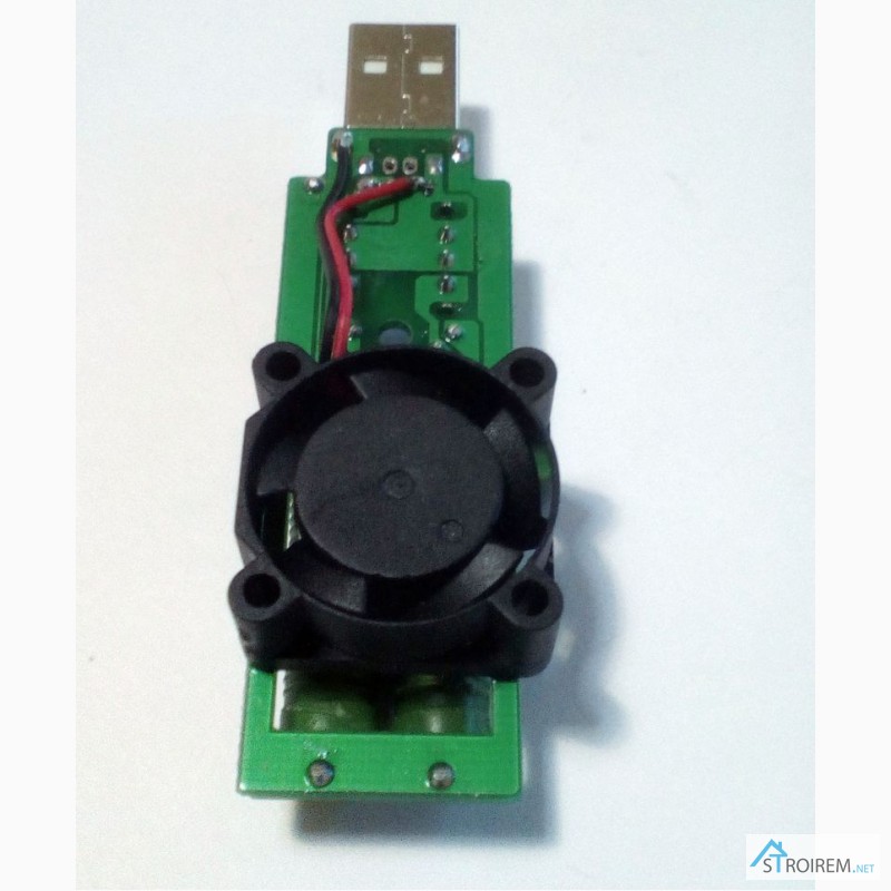 Фото 9. USB нагрузка с вентилятором на 1А 2А 3А, нагрузочный резистор, тестер емкости