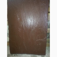 Каменная плита 900*600*30, натуральная, сочный коричневый цвет