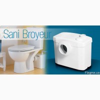 SaniBroyeur насос - установка для оборудования туалетной комнаты
