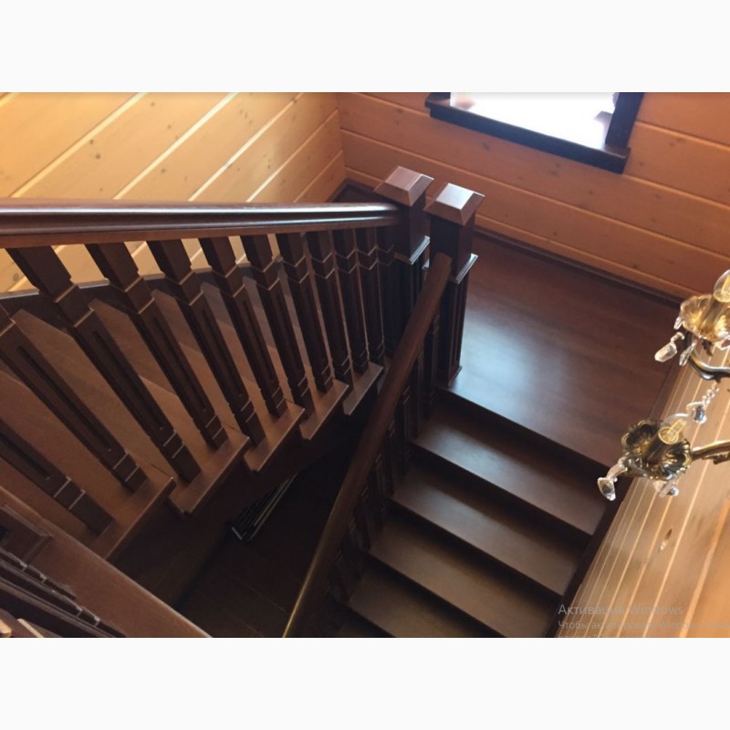 Фото 5. Деревянные лестницы Клобук, под ключ. Дизайн, изготовление, монтаж