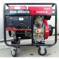 Дизельный генератор WEIMA WM7000CLE ATS (7 кВт, Стартер, Автоматика)