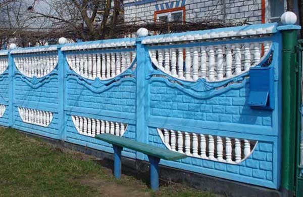 Фото 3. Еврозабор односторонний двухсторонний глянцевый цветной в Харькове