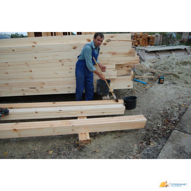 Фото 2. Антисептик «Lignofix-E-Profi» - эффективная защита для новой древесины