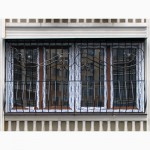 Защитные решетки на окна и двери, изготовление и монтаж