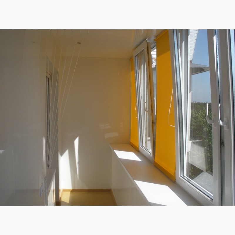 Фото 3. Пластиковое окно на лоджию балкон из профиля Рехау Rehau