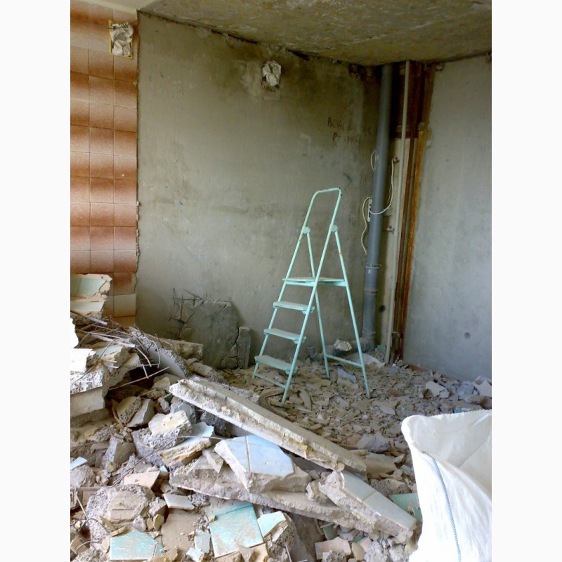 Фото 3. Демонтаж, резка бетона, стен, сантехкабин, перегородок Харьков