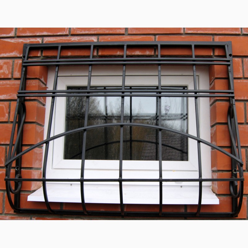 Фото 3. Решетки на окна, кованые