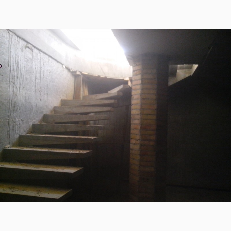 Фото 4. Сходи бетонні на боковому та центральному косоурах (бетонна основа дерев#039;яних)