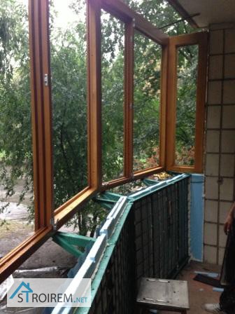 Фото 6. Комплексная или частичная отделка балкона и лоджии