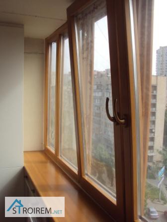 Фото 3. Комплексная или частичная отделка балкона и лоджии