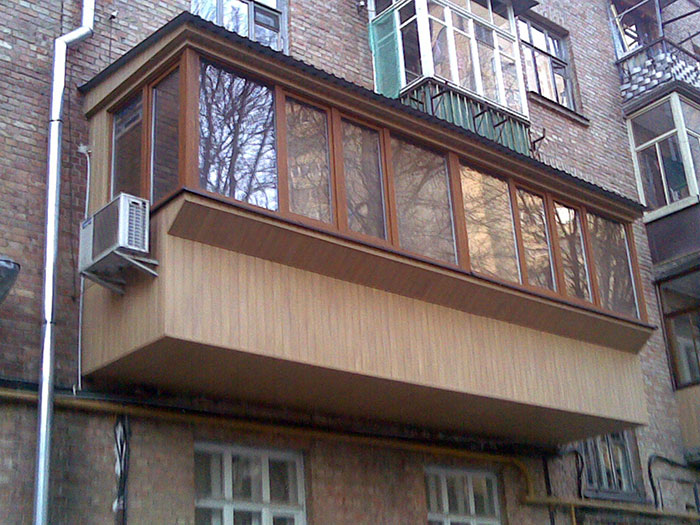 Фото 6. Расширение и вынос балкона - Комфорт Балкон