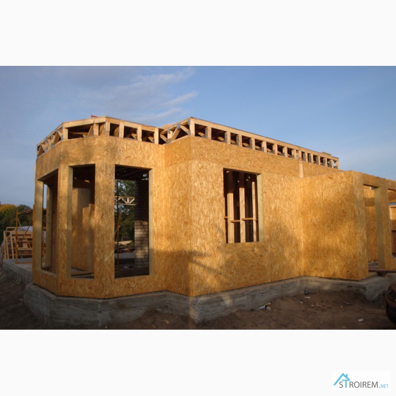 Фото 4. Строительство домов и коттеджей по каркасной технологии