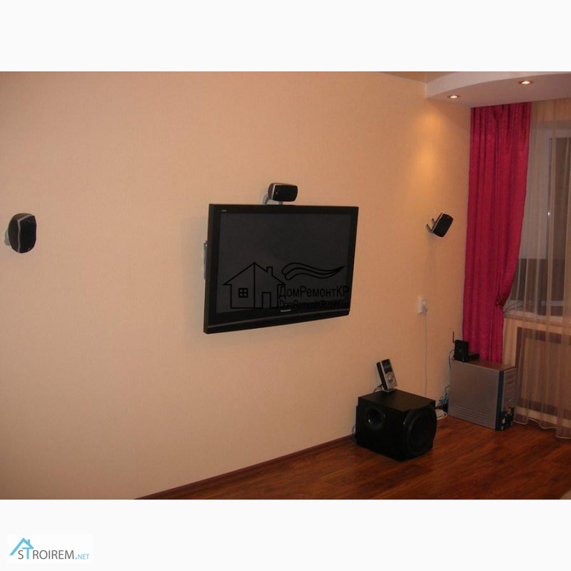 Фото 14. Монтаж телевизора на стену Одесса, телевизор LED на стену Одесса и пригород, Установка lcd