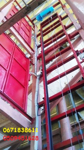 Фото 6. Складской грузовой подъёмник-лифт под заказ. КОНСОЛЬНЫЙ складской электрический подъёмник