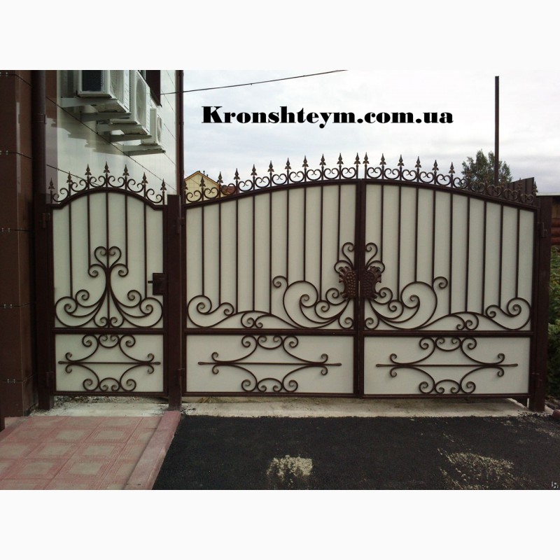 Фото 3. Кованые ворота и калитки в Киеве и Киевськом регионе