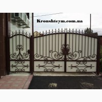 Кованые ворота и калитки в Киеве и Киевськом регионе