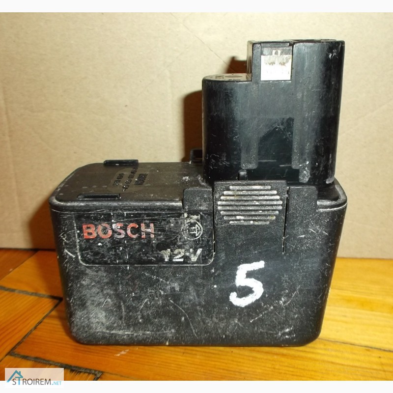 5 Аккумулятор Bosch 12V 1, 2Ah (2 607 335 108)