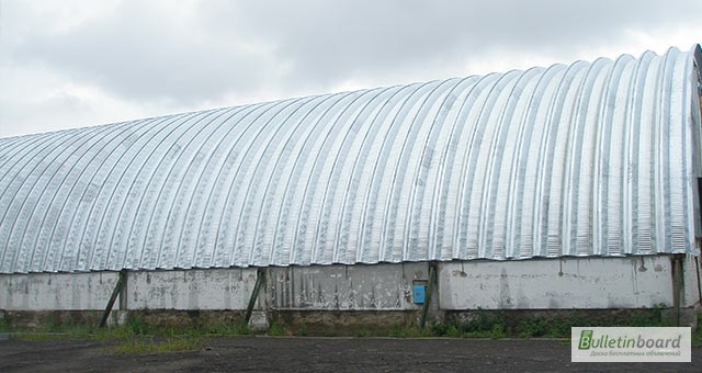 Фото 15. Бескаркасные ангары, склады, напольные зернохранилища