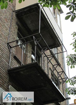 Фото 2. Обшивка балконов под ключ