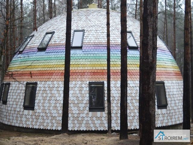 Фото 10. Строительство купольного дома-сферы от компании Гинко. Днепропетровск.Украина