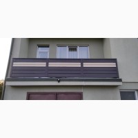 Дизайнерський балкон, перила, художня перегородка від Наша Хата