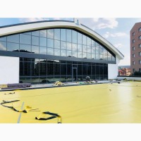 Пвх мембрана гідроізоляційна Rooftop Торгової марки Tetto жовто-чорна